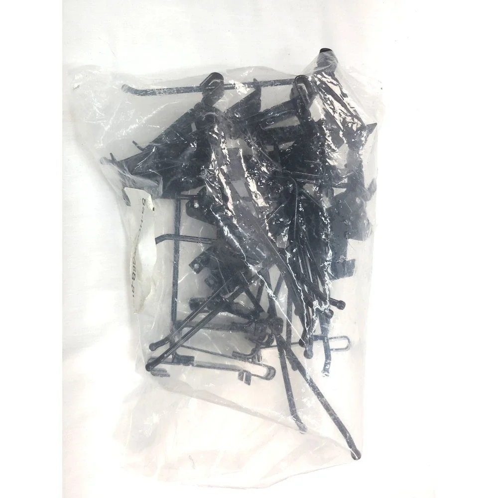 Double Gridwall Hooks- 24 Pcs Display Hooks for Grid Wall Panel- Grid Wall Hooks